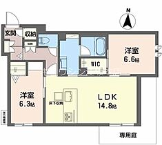 K’sガーデン　江坂  ｜ 大阪府吹田市江坂町３丁目（賃貸マンション2LDK・1階・67.25㎡） その2