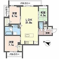 大阪府豊中市上新田１丁目（賃貸マンション3LDK・3階・83.43㎡） その2