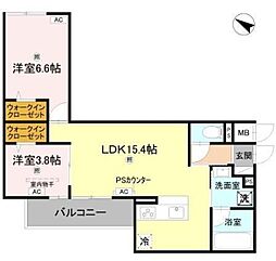 (仮称)D-ROOM山田東4丁目PJ 3階/-