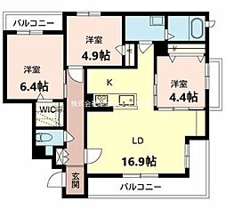 第12レジデンスオクノ藤が丘 2階