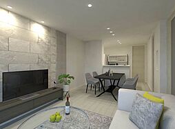 ベル　スウィート 302 3階2LDKのリビング/ダイニング