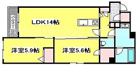 シャーメゾン　シューレ 302 ｜ 大阪府門真市野里町396-1（賃貸マンション2LDK・3階・61.06㎡） その2