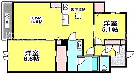 シャーメゾン　シューレ 101 ｜ 大阪府門真市野里町396-1（賃貸マンション2LDK・1階・61.27㎡） その2