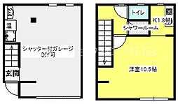 ジャミラメイソン 1SKの間取図画像