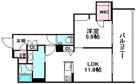 大阪府豊中市千里園３丁目（賃貸マンション1LDK・1階・48.58㎡） その2