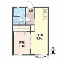 シャンブル蛍ヶ池 105 ｜ 大阪府豊中市螢池西町１丁目（賃貸アパート1LDK・1階・35.00㎡） その2