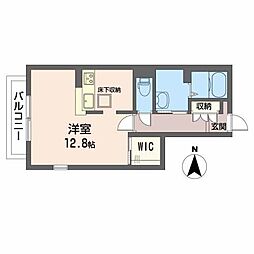 サンハイム豊中 ワンルームの間取図画像