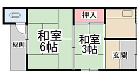 川西市小花連棟  ｜ 兵庫県川西市小花2丁目（賃貸一戸建2K・1階・28.00㎡） その2