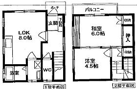 美園貸家  ｜ 兵庫県川西市美園町（賃貸一戸建2LDK・1階・56.00㎡） その2