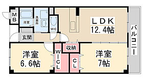 サンウイングスI  ｜ 兵庫県川西市新田1丁目（賃貸アパート2LDK・2階・60.48㎡） その2