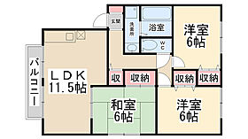 フィルグリーン  ｜ 兵庫県川西市新田2丁目（賃貸アパート3LDK・1階・68.45㎡） その2