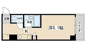 グリーンハイム  ｜ 兵庫県川西市中央町（賃貸マンション1K・4階・18.25㎡） その2