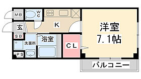 ラ・グラシア  ｜ 兵庫県川西市火打2丁目（賃貸アパート1K・1階・25.50㎡） その2