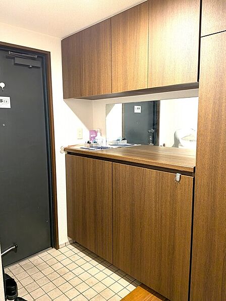 しっかり収納可能なシューズボックスあり