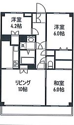 グラン・ドムール八千代台 3LDKの間取図画像