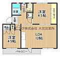 加茂川団地164階4.5万円