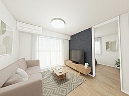 サザンローレル 108 1階2LDKのリビング/ダイニング