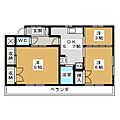大野マンション4階9.7万円