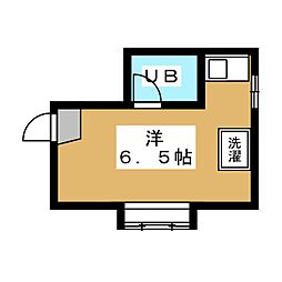 スカーレット ワンルームの間取図画像