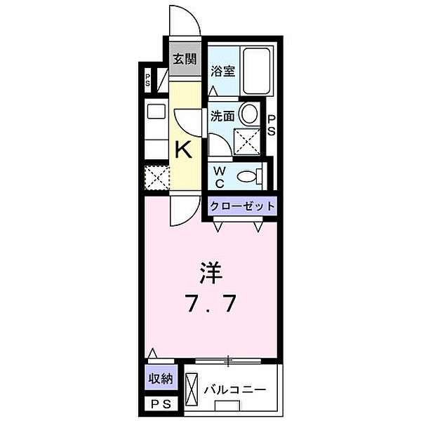 リグノ天理 203｜奈良県天理市川原城町(賃貸マンション1K・2階・27.68㎡)の写真 その2