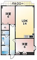 堀川ビル 401 ｜ 奈良県天理市川原城町775（賃貸マンション2LDK・4階・53.46㎡） その2