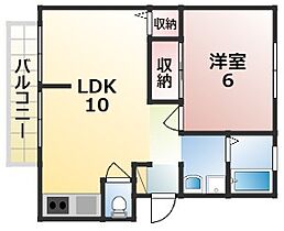 メゾンアヴァンセ 101 ｜ 奈良県天理市櫟本町2072-1（賃貸アパート1LDK・1階・40.00㎡） その2