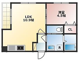 Excellent天理 403 ｜ 奈良県天理市田井庄町（賃貸マンション1LDK・4階・35.50㎡） その2