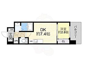 大阪府吹田市江坂町１丁目14番21号（賃貸マンション1DK・2階・27.40㎡） その2