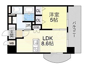 ラグゼ新大阪1  ｜ 大阪府大阪市淀川区西宮原１丁目6番44号（賃貸マンション1LDK・7階・34.65㎡） その2