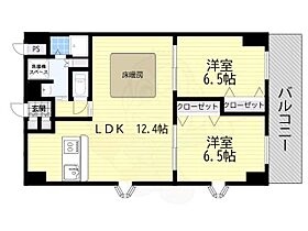 大阪府吹田市金田町5番10号（賃貸マンション2LDK・7階・63.99㎡） その2