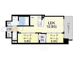 コンフォリア・リヴ東三国駅前ソルテラス 8階/-