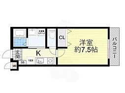 プルメリア関大前 1階/-