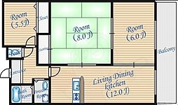 パラッツォ・デラ・ルナ 5階/-