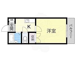 ベルエアー服部 2階/-