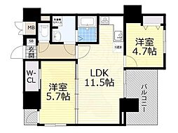 ノルデンハイム江坂アドバンス 4階/-