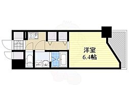 ファーストフィオーレ江坂グレース 1Kの間取図画像