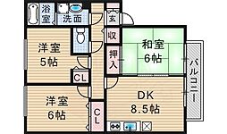 間取図画像 3DK