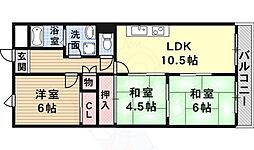 アベールローズパーク 3LDKの間取図画像