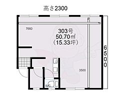山本不動産第拾ビルの間取図画像