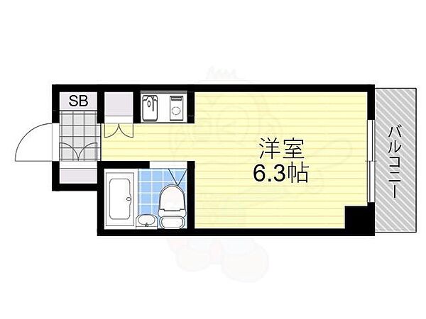 朝日プラザ梅田北デラ・リブジェ 502｜大阪府大阪市淀川区木川西４丁目(賃貸マンション1R・5階・17.76㎡)の写真 その2