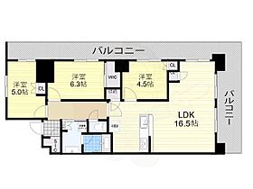 大阪府大阪市淀川区三津屋北１丁目36番10号（賃貸マンション3LDK・13階・78.88㎡） その2