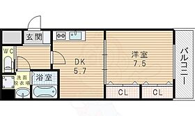 大阪府吹田市広芝町3番24号（賃貸マンション1DK・9階・35.77㎡） その2