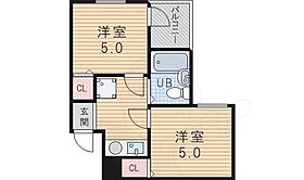 西三国壱番館 5C ｜ 大阪府大阪市淀川区西三国１丁目3番14号（賃貸マンション2K・5階・24.00㎡） その2