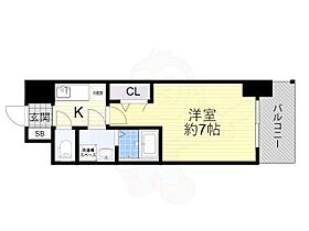 大阪府大阪市淀川区木川東２丁目6番1号（賃貸マンション1K・7階・23.20㎡） その2