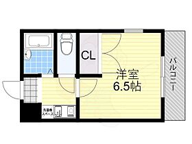 アクール豊中南 304 ｜ 大阪府豊中市豊南町南５丁目6番20号（賃貸アパート1K・3階・23.18㎡） その2