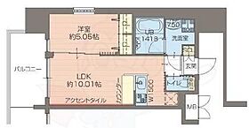 大阪府吹田市豊津町1番10号（賃貸マンション1LDK・14階・36.74㎡） その2