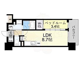 コンフォリア新大阪宮原Q  ｜ 大阪府大阪市淀川区宮原５丁目8番（賃貸マンション1LDK・14階・31.70㎡） その2