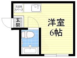 BUILDING-1 ワンルームの間取図画像