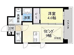 第26関根マンション 1LDKの間取図画像