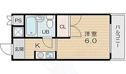 メゾン・ド・ソアレ 1Kの間取図画像